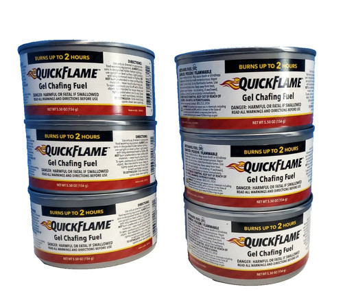 Quickflame gel chafing fuel - gel,