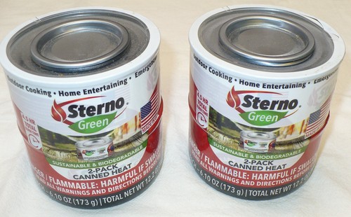 Sterno canned heat - sterno, of