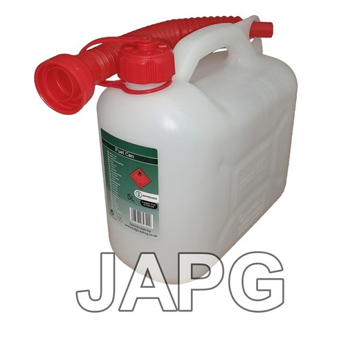 Litre clear fuel - 5, can