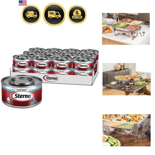 Chafing dish fuel - cans, 24
